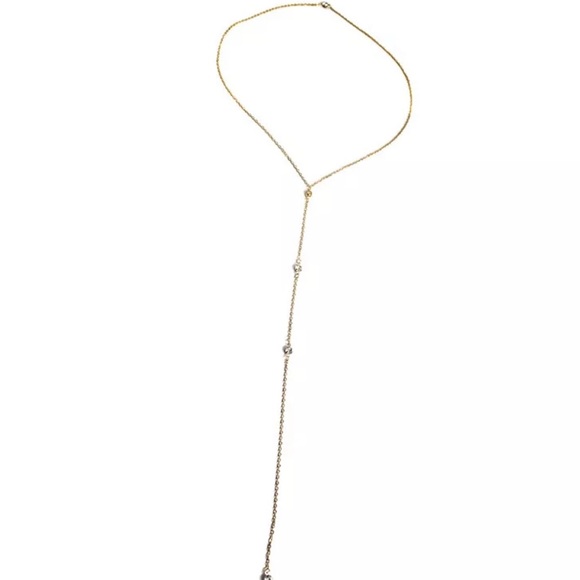 3/$30 Rhinestone Back Necklace - Picture 6 of 8